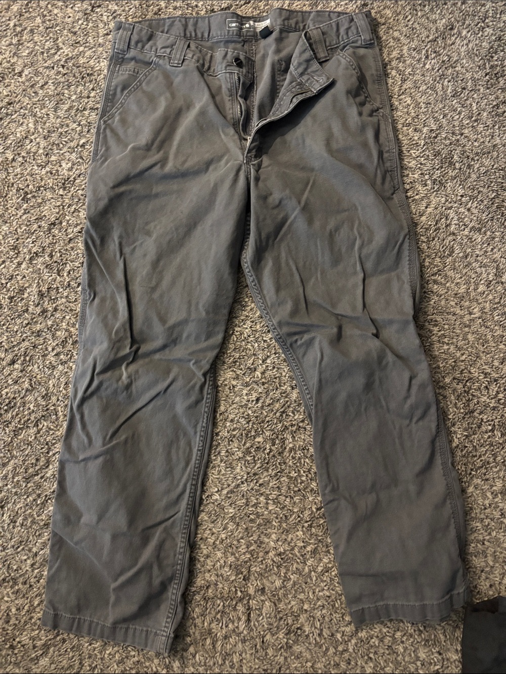 Carhartt Men's Charcoal Gray Chino Pants